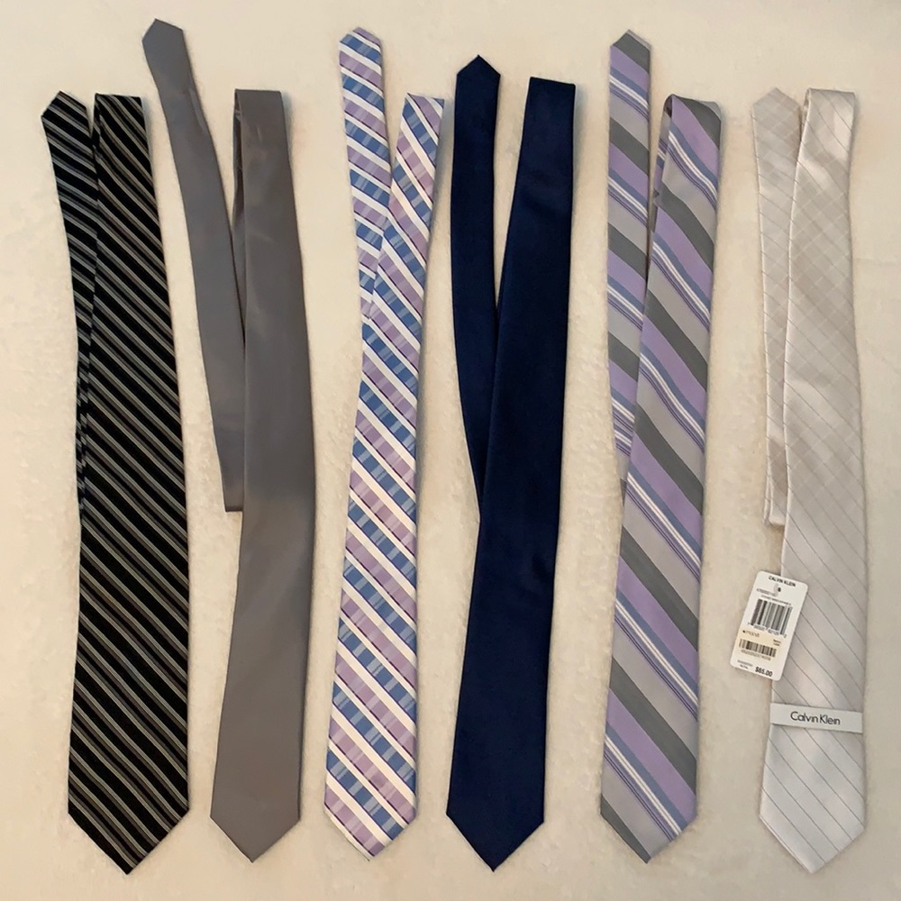 Men’s Designer Ties Bundle of 6
